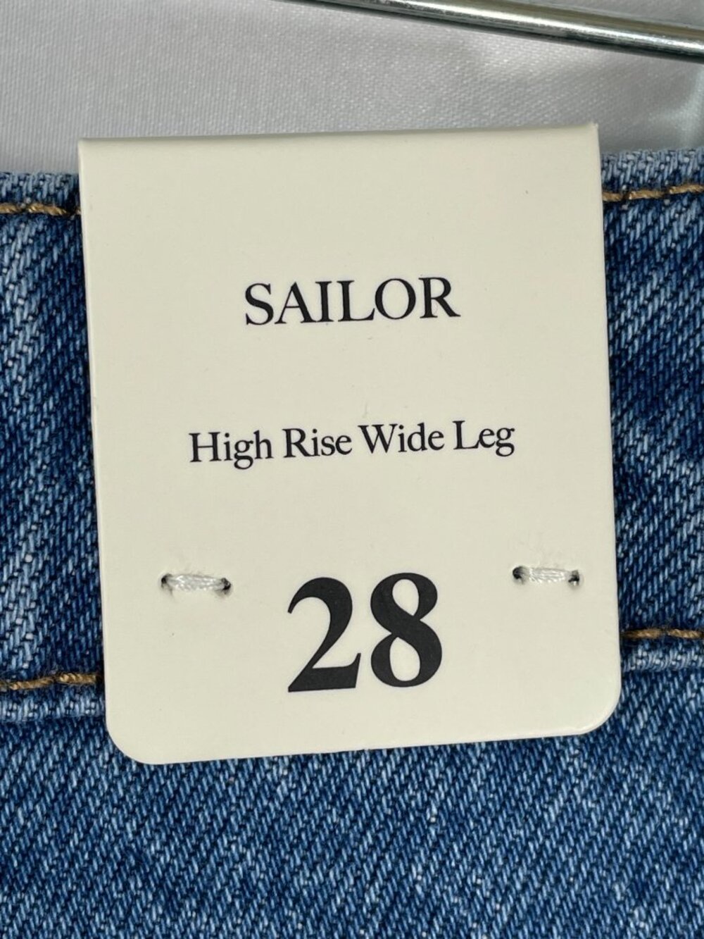 Rolla's Sailor High Rise Wide Leg Jeans NWT Medium Wash Denim 28 - Picture 11 of 14